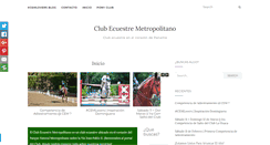 Desktop Screenshot of clubecuestremetropolitano.org