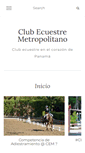 Mobile Screenshot of clubecuestremetropolitano.org
